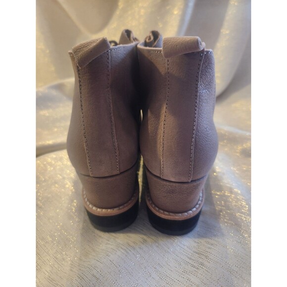 Eileen Fisher Women's Falcon Suede Slip On Ankle Booties Boots Tan Size 7.5 - Picture 5 of 8